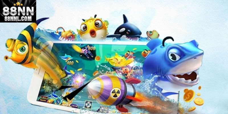 Sảnh bắn cá 88NN có bộ sưu tập vũ khí cực đa dạng